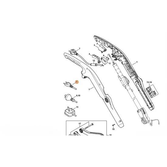 STIHL  Przewód przyłączeniowy CH,I 6010 440 2011